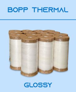 PLASTIK OPP GLOSSY : 470 MM x 4000M - 0,018 Micron (5 Roll)